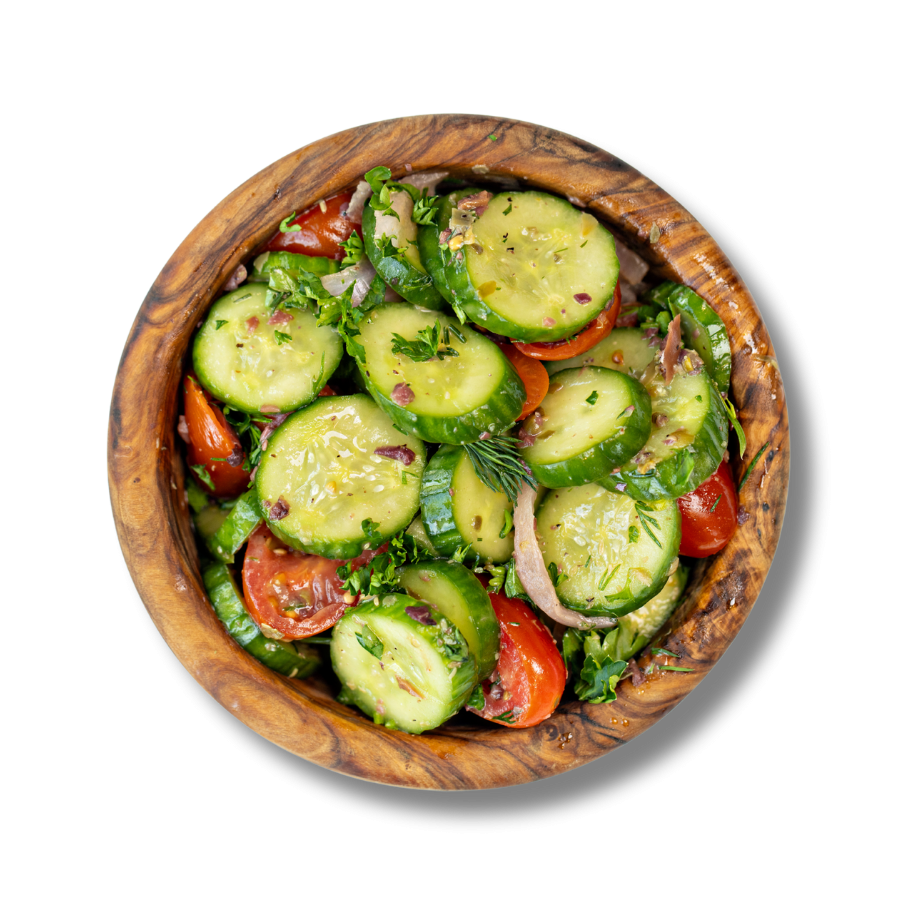 Cucumber Tomato Medley Menu Item